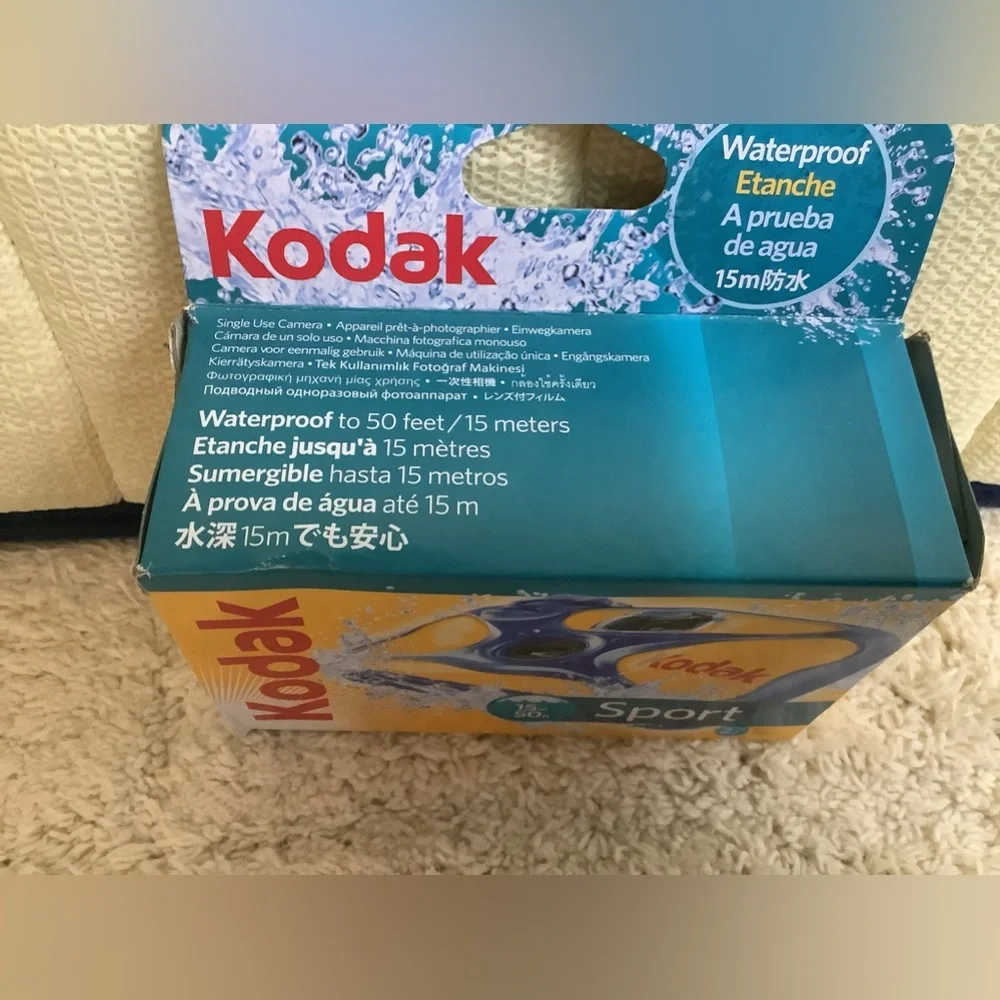 Kodak waterproof camera.